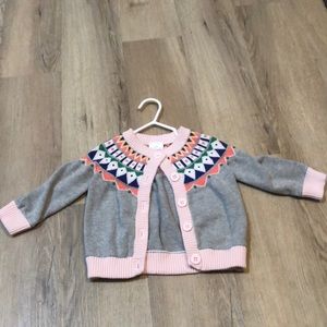 Hanna Anderson baby sweater
